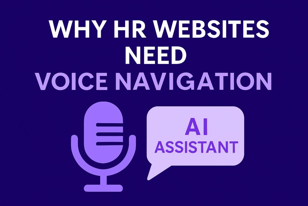 AI Voice Navigation – Why HR & Recruitment Agencies Need This Game-Changing Tool 