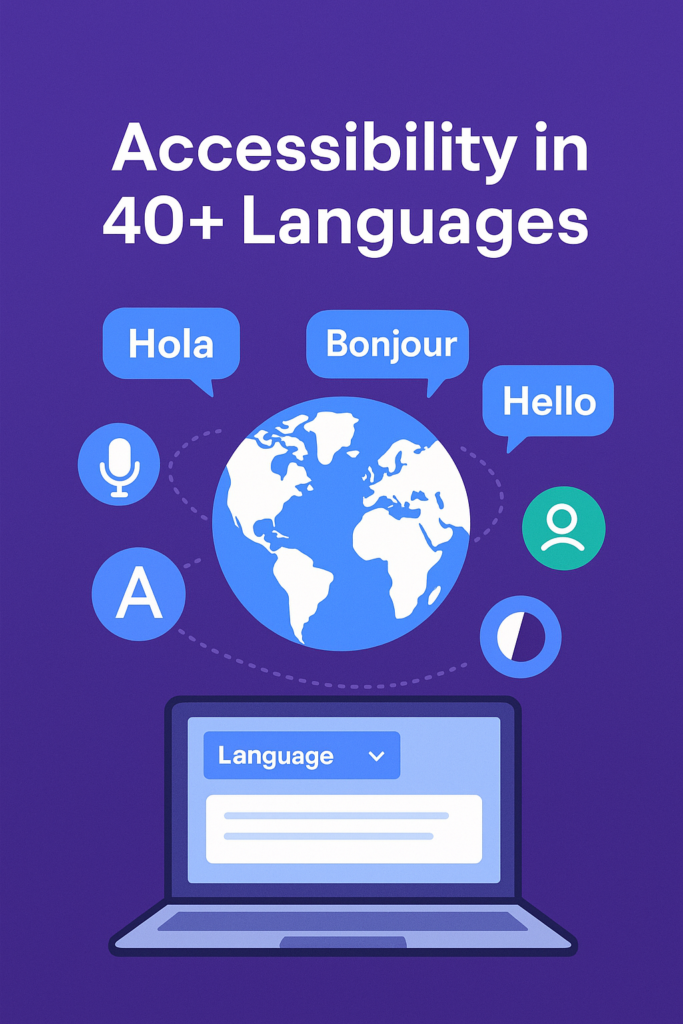 The Business Case for Multilingual Accessibility in 2025
