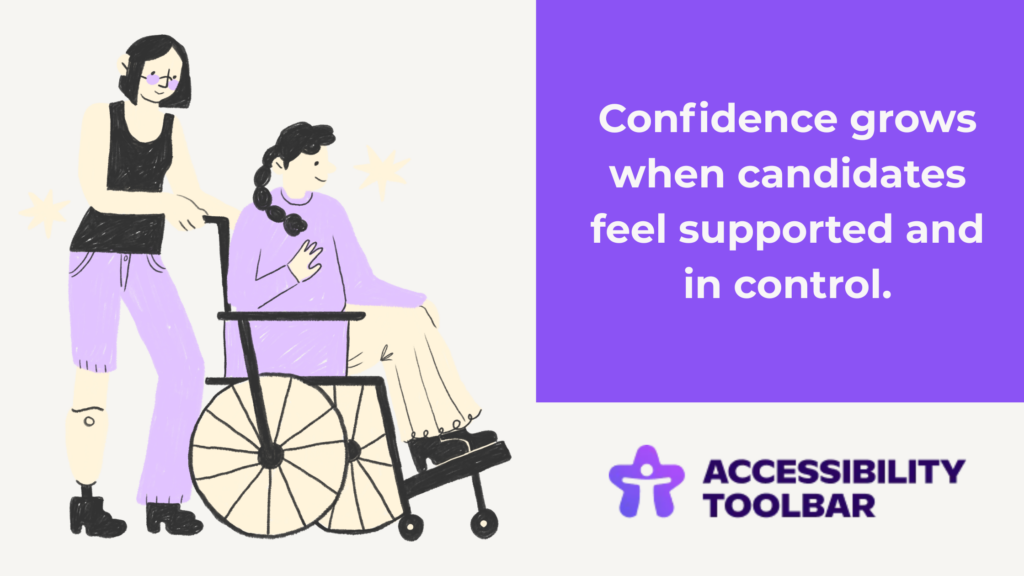 How Accessibility Boosts Candidate Confidence and Improves Application Completion Rates